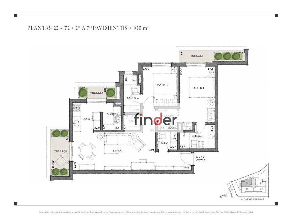 Apartamento para alugar com 1 quarto, 66m² - Foto 39