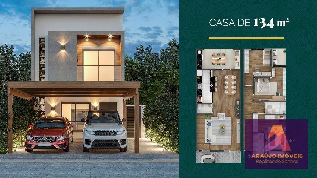 Casa de Condomínio à venda com 3 quartos, 134m² - Foto 4