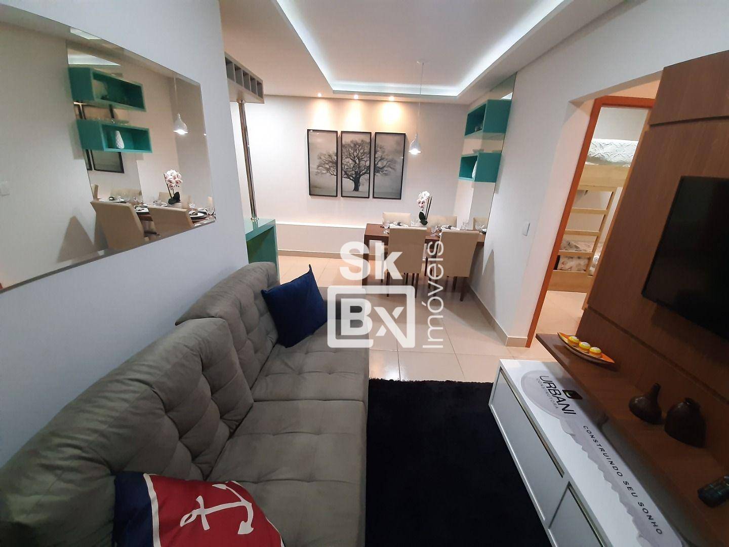 Apartamento à venda com 2 quartos, 52m² - Foto 3