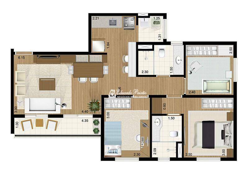 Apartamento à venda com 2 quartos, 50m² - Foto 52