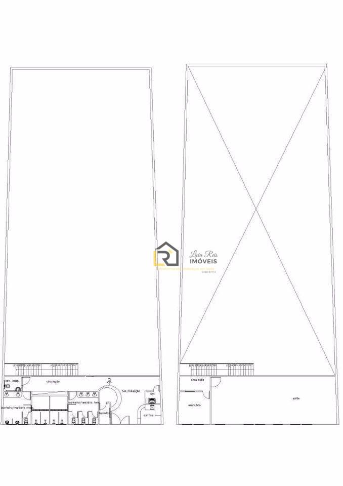 Depósito-Galpão, 665 m² - Foto 1