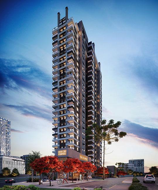 Apartamento à venda com 2 quartos, 69m² - Foto 1