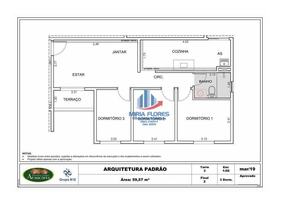 Apartamento à venda e aluguel com 2 quartos, 49m² - Foto 17