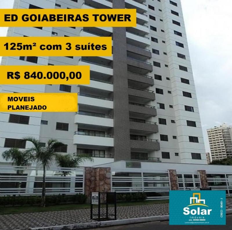 Apartamento à venda com 3 quartos, 125m² - Foto 1