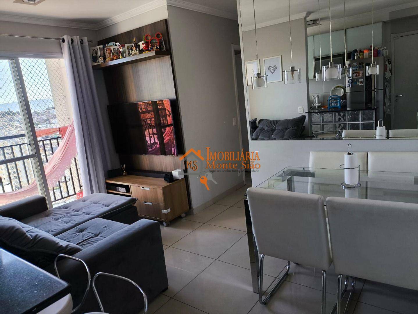 Apartamento à venda com 3 quartos, 57m² - Foto 1