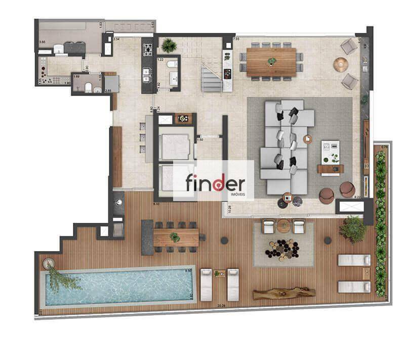 Apartamento à venda com 4 quartos, 288m² - Foto 33