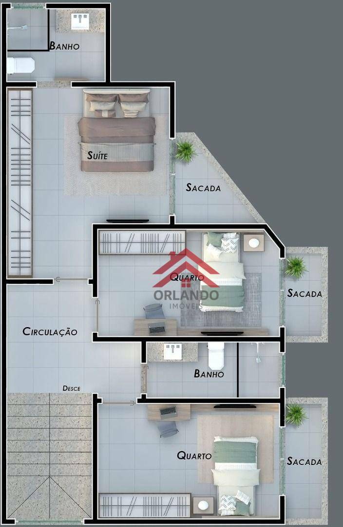 Sobrado à venda com 3 quartos, 147m² - Foto 4