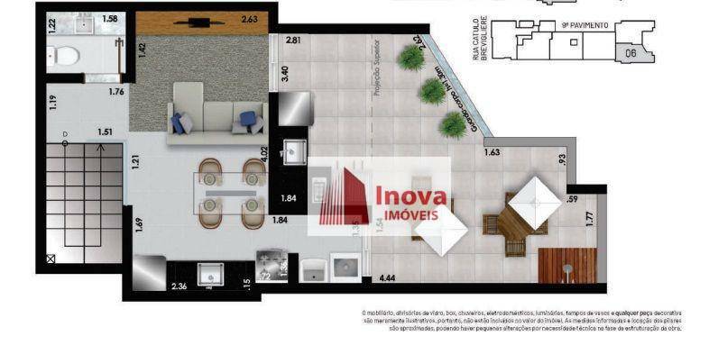 Apartamento à venda com 2 quartos, 55m² - Foto 15