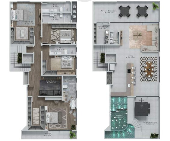 Apartamento à venda com 2 quartos, 9361m² - Foto 32