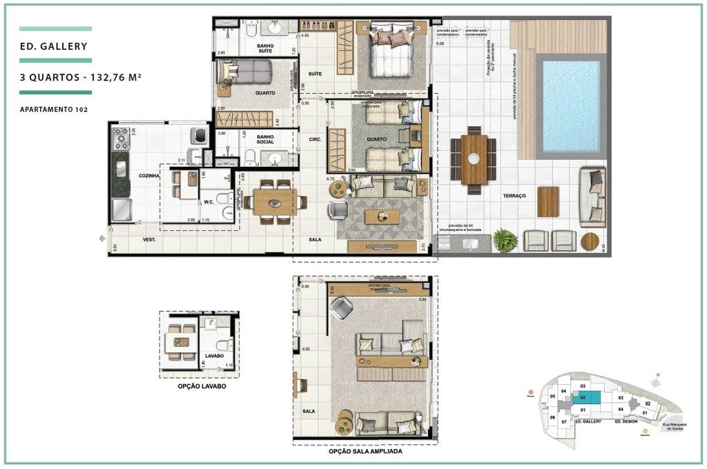 Cobertura à venda com 4 quartos, 204m² - Foto 17