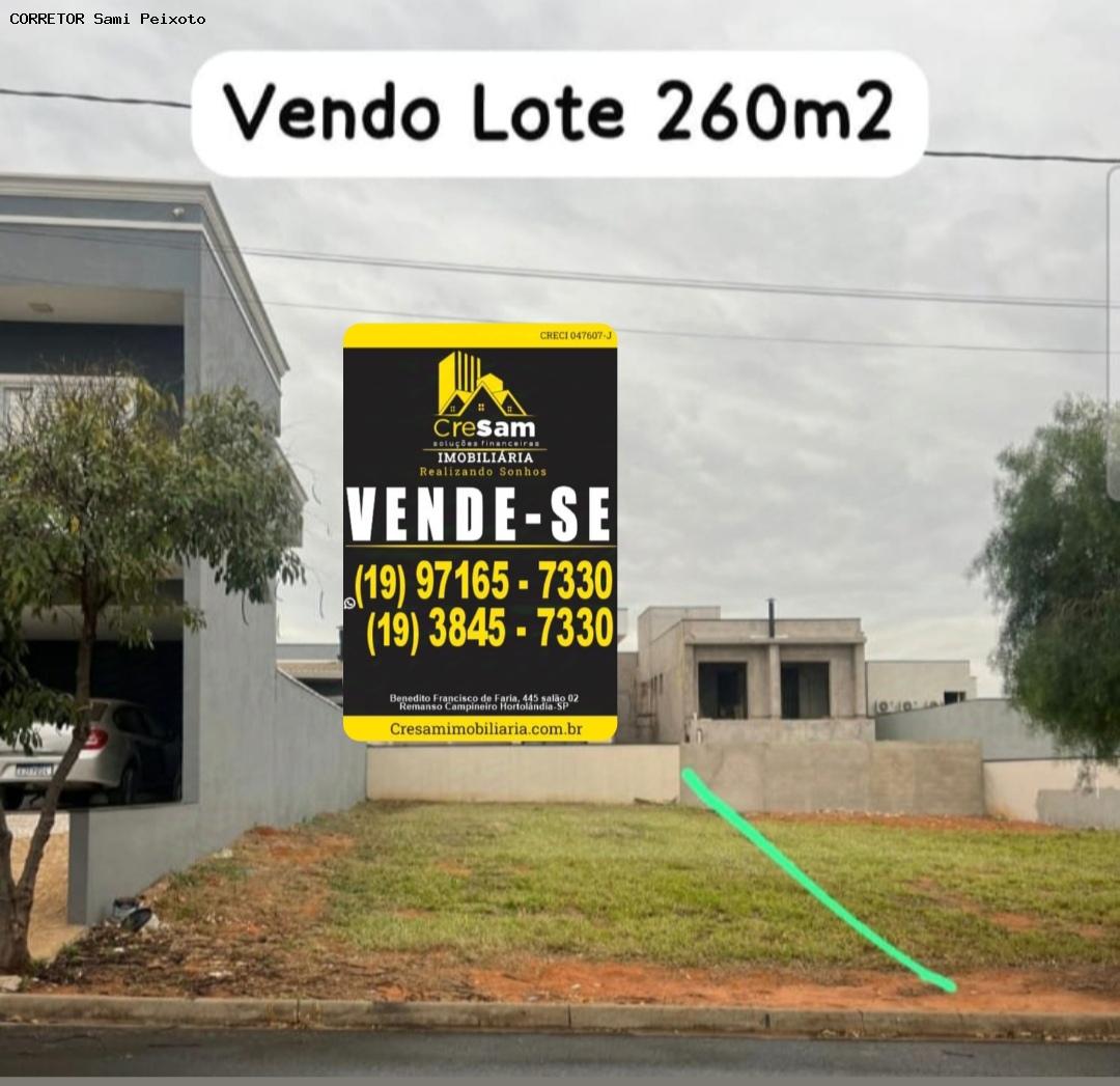 Terreno à venda, 260m² - Foto 1