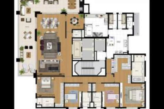 Apartamento à venda com 4 quartos, 357m² - Foto 7