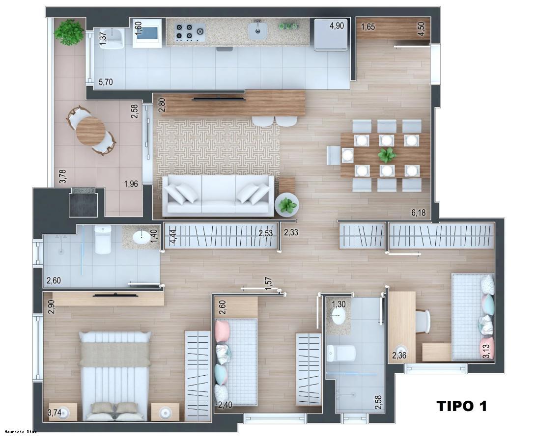 Apartamento à venda com 2 quartos, 70m² - Foto 30