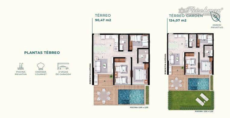 Apartamento à venda com 3 quartos, 30m² - Foto 3