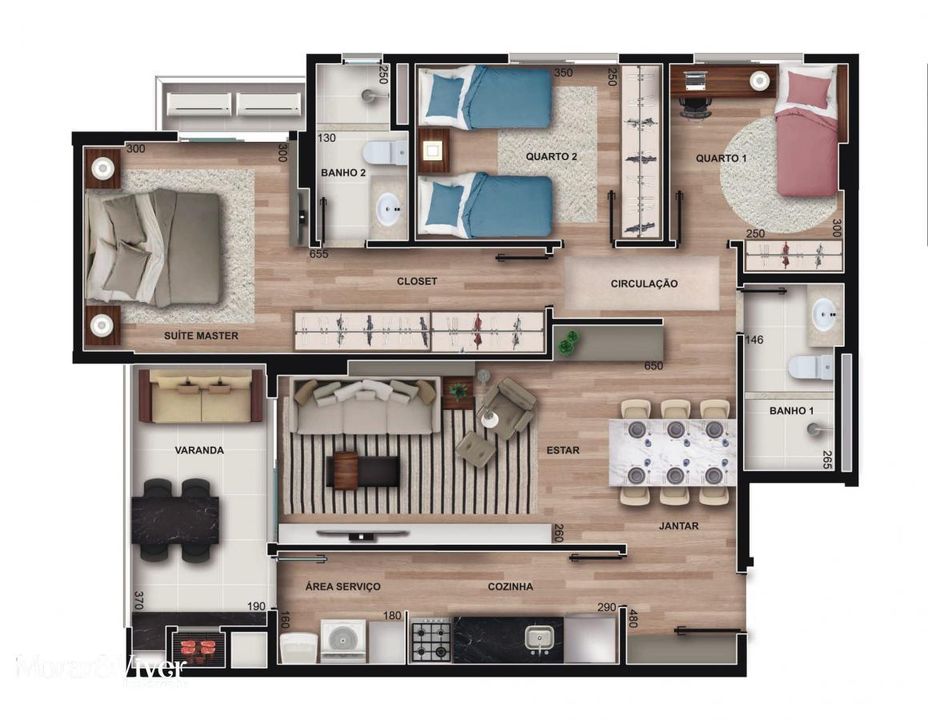 Apartamento à venda com 3 quartos, 85m² - Foto 46