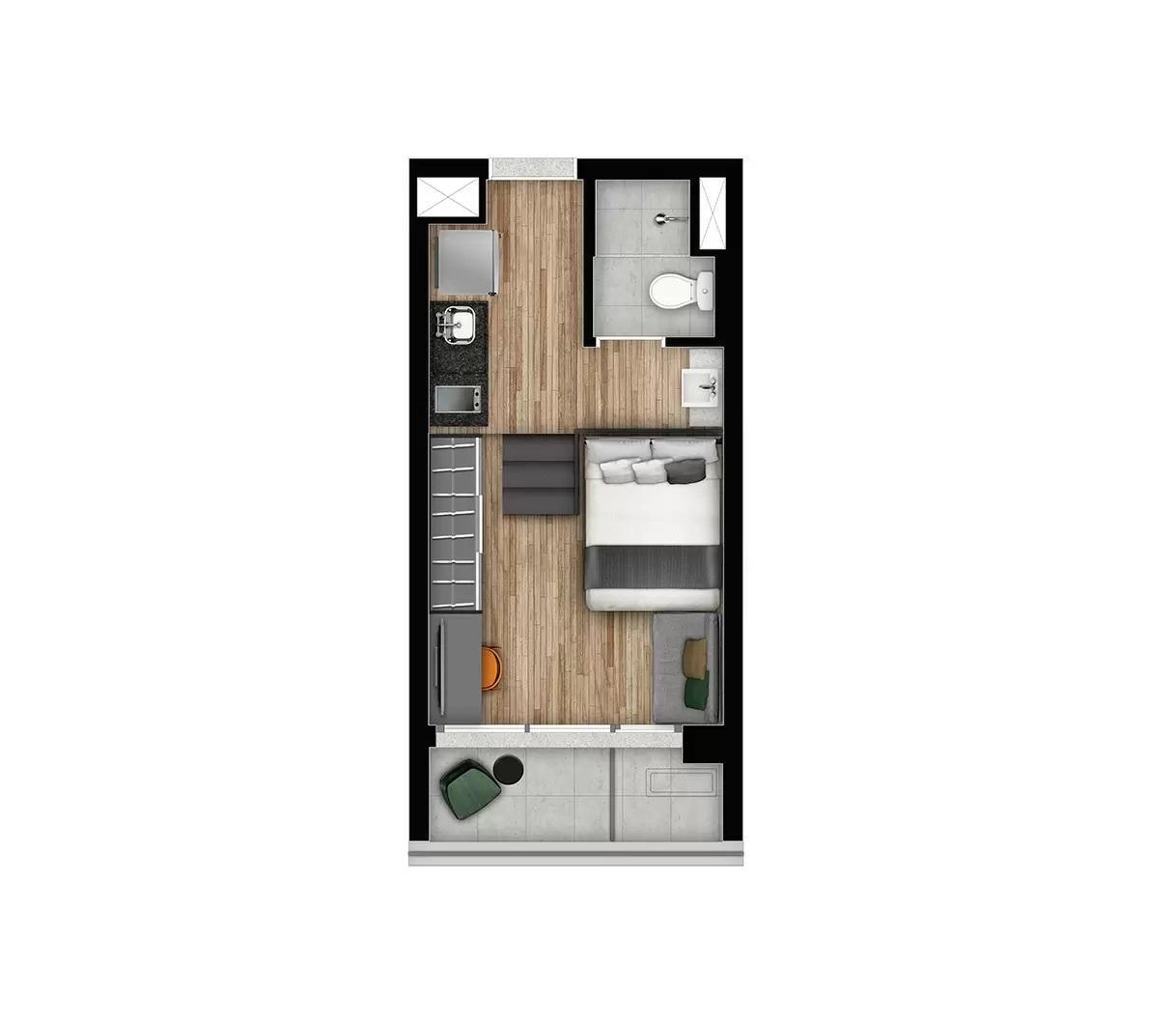 Apartamento à venda com 1 quarto, 2337m² - Foto 15