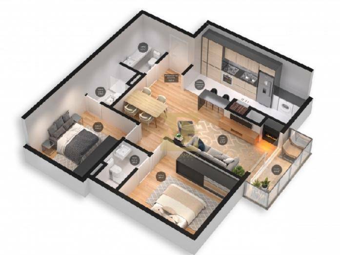 Apartamento à venda com 2 quartos, 79m² - Foto 7