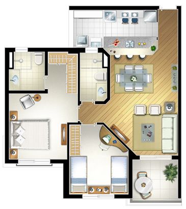 Apartamento à venda com 2 quartos, 73m² - Foto 3