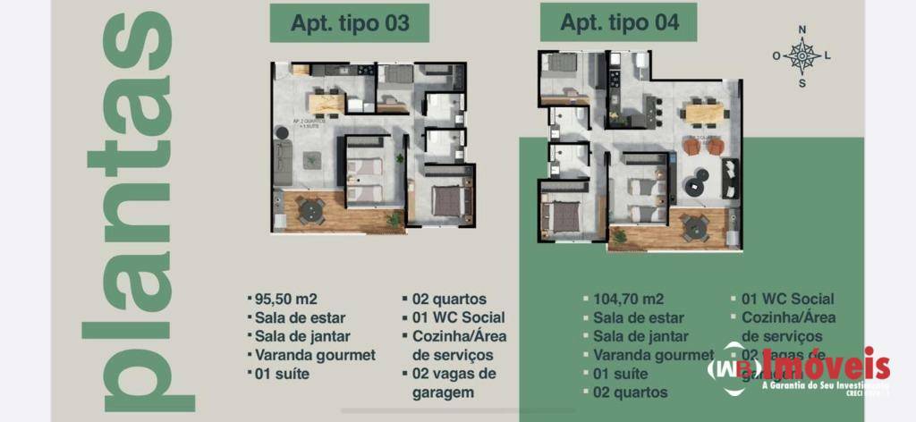 Apartamento à venda com 3 quartos, 104m² - Foto 24