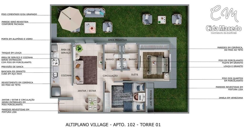 Apartamento à venda com 2 quartos, 58m² - Foto 15