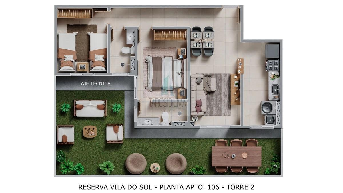 Apartamento à venda com 2 quartos, 54m² - Foto 17