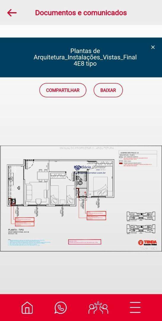 Apartamento à venda com 2 quartos, 44m² - Foto 23