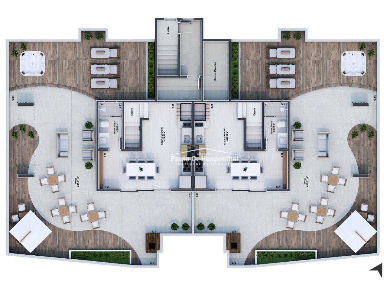 Apartamento à venda com 3 quartos, 202m² - Foto 15
