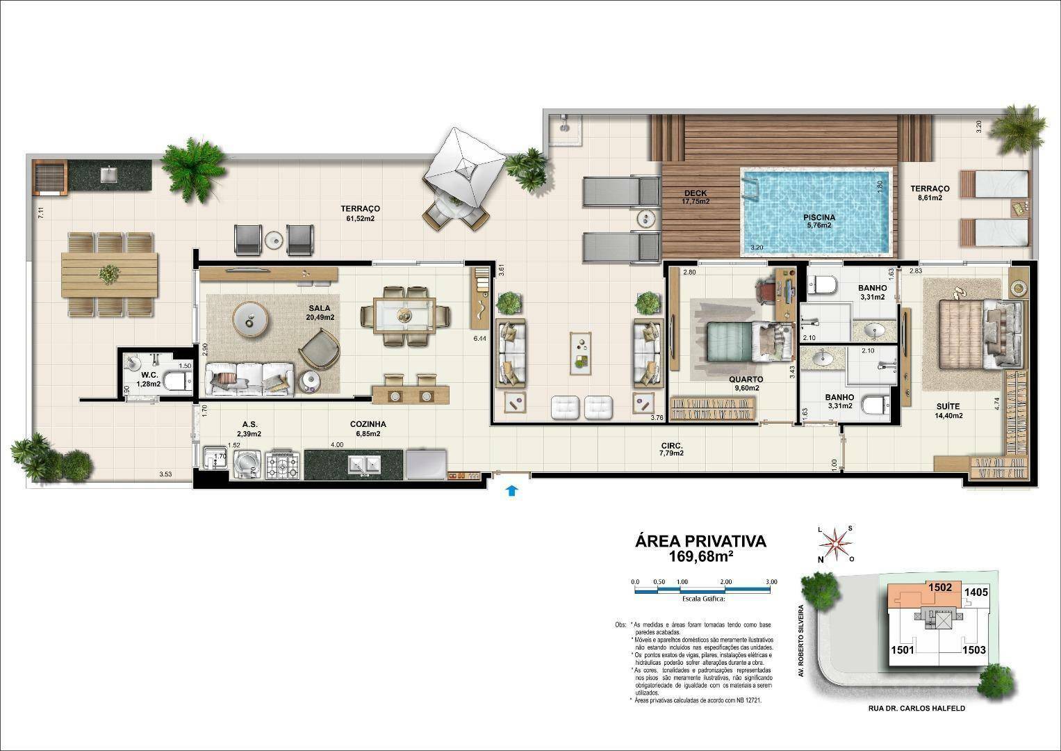 Apartamento à venda com 3 quartos, 118m² - Foto 34