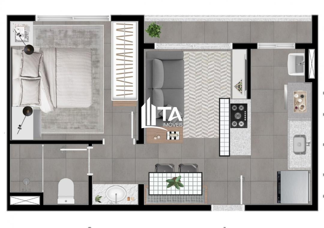 Apartamento à venda com 1 quarto, 34m² - Foto 22