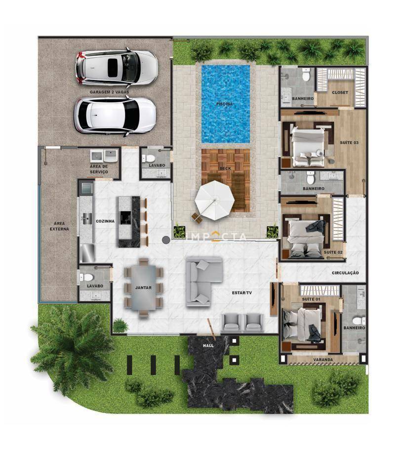 Casa à venda com 3 quartos, 180m² - Foto 4