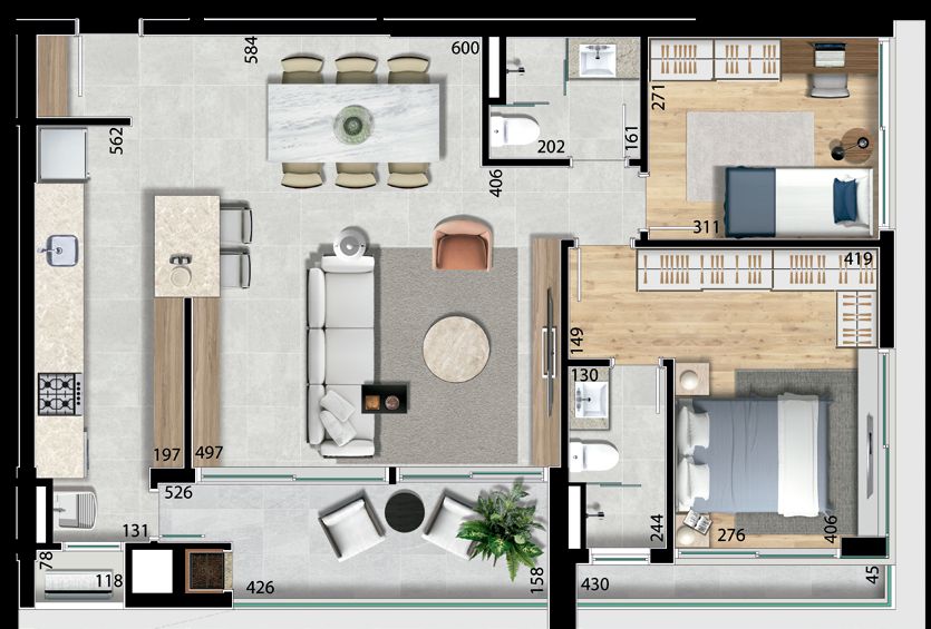 Cobertura à venda com 3 quartos, 133m² - Foto 28