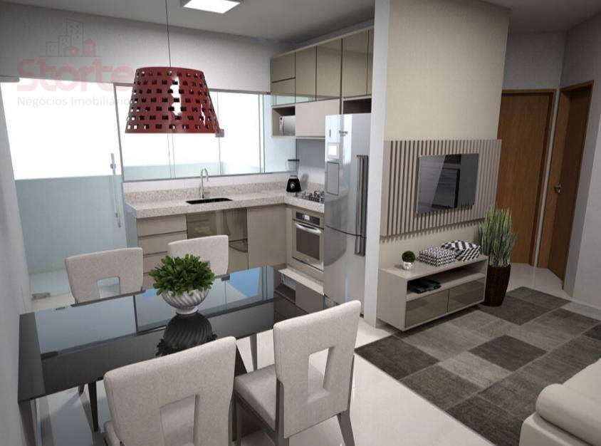 Apartamento à venda com 2 quartos, 53m² - Foto 1