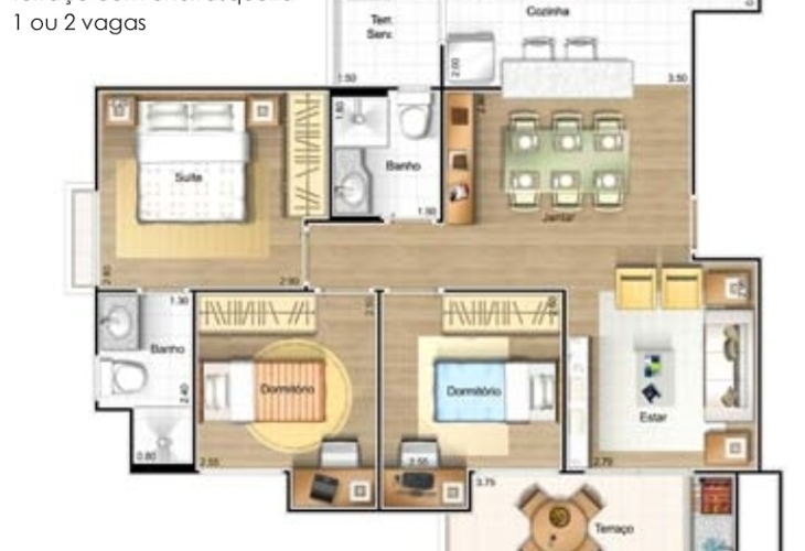 Apartamento à venda com 3 quartos, 72m² - Foto 8