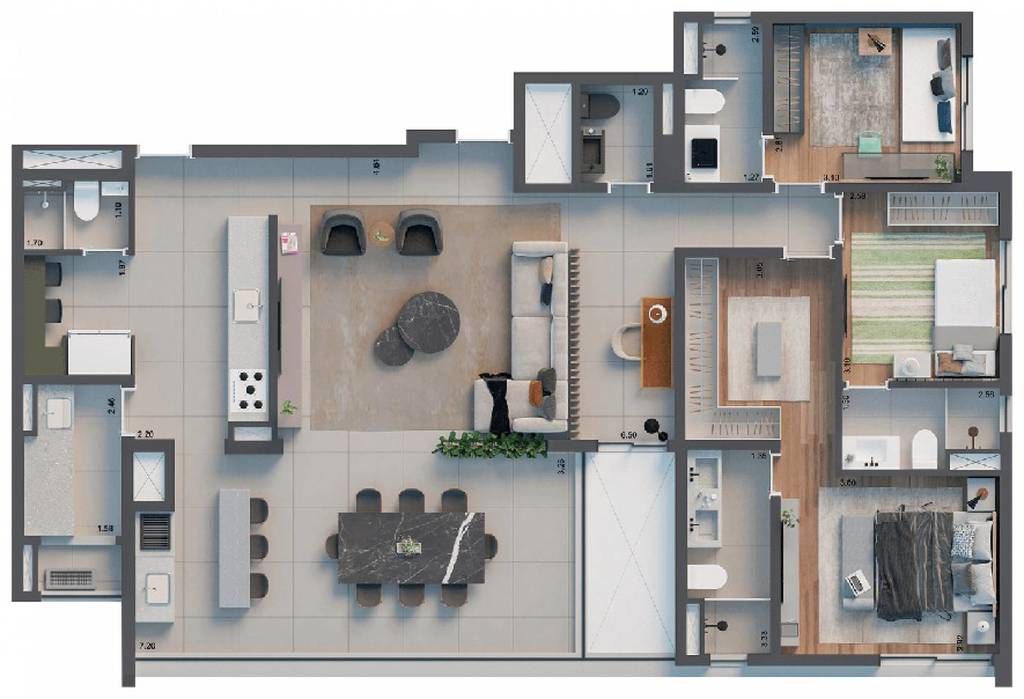 Apartamento à venda com 4 quartos, 147m² - Foto 16