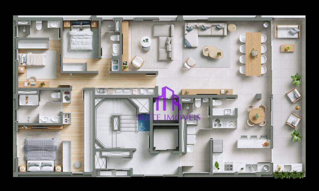 Apartamento à venda com 4 quartos, 386m² - Foto 32