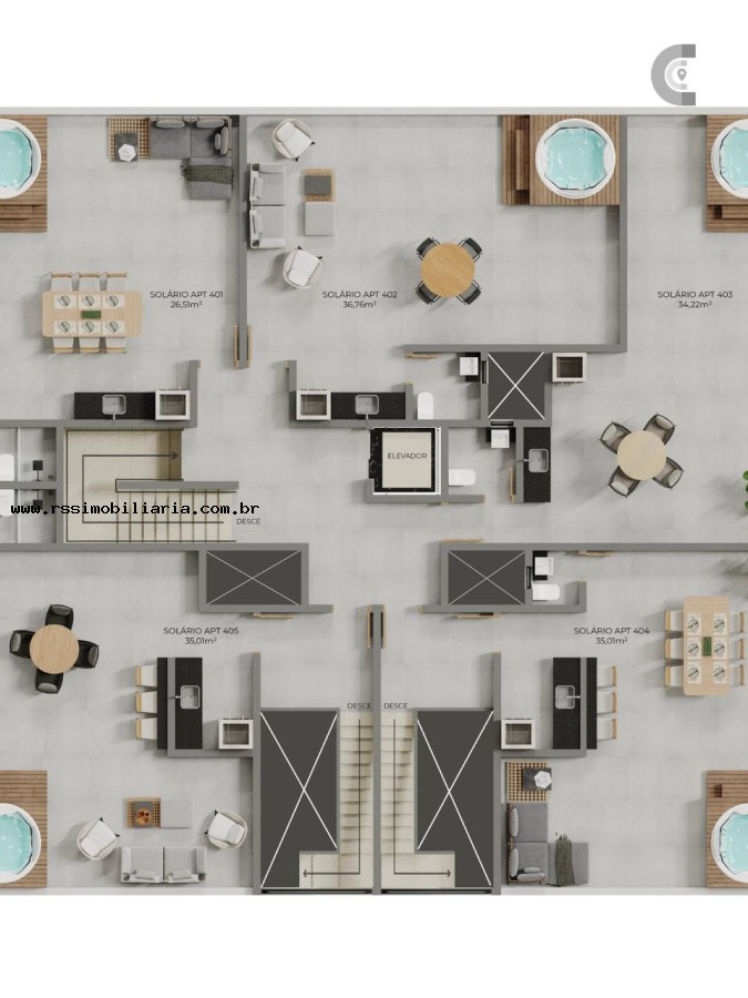 Apartamento à venda com 2 quartos, 48m² - Foto 7