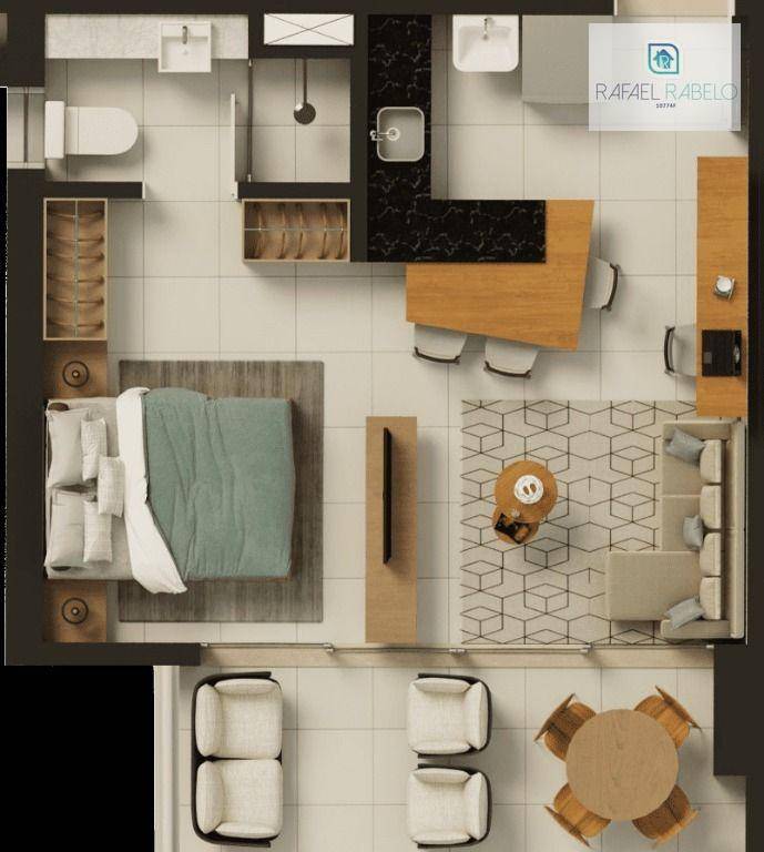 Apartamento à venda com 2 quartos, 60m² - Foto 21