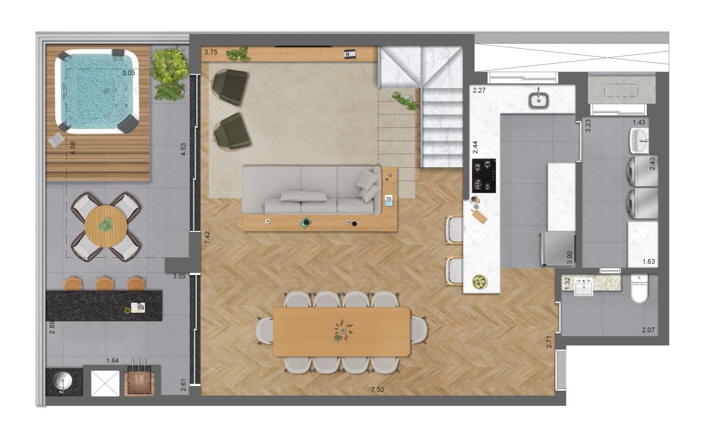 Apartamento à venda com 2 quartos, 68m² - Foto 21