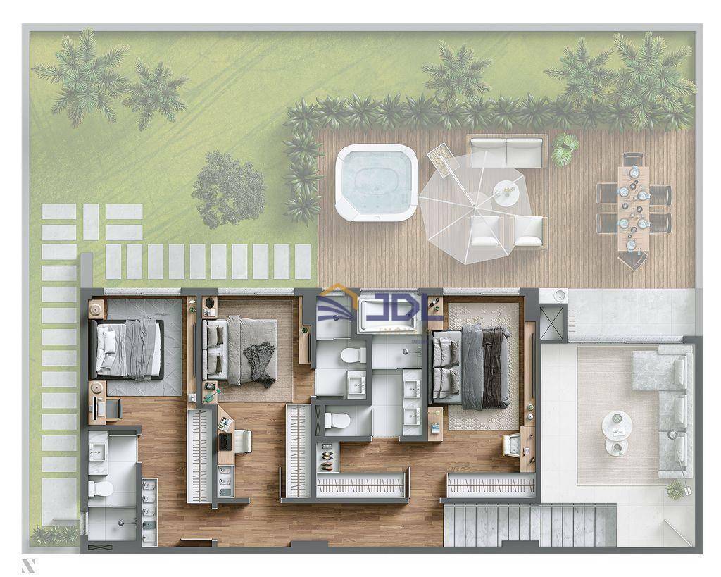 Apartamento à venda com 3 quartos, 173m² - Foto 24