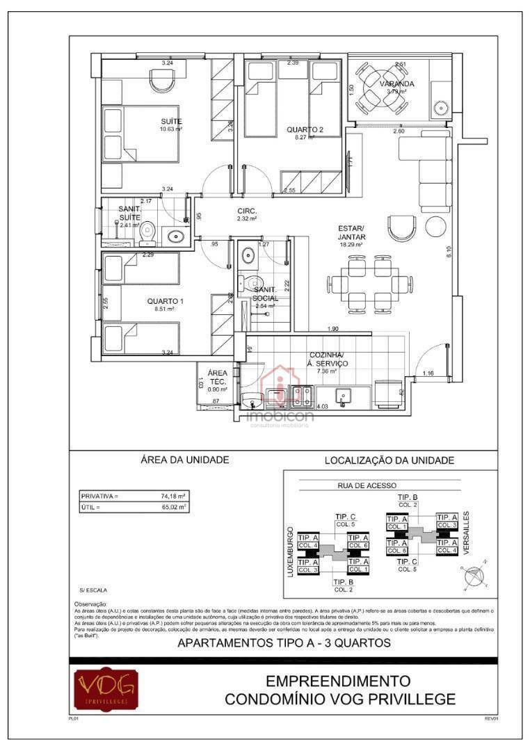 Apartamento à venda com 3 quartos, 74m² - Foto 22