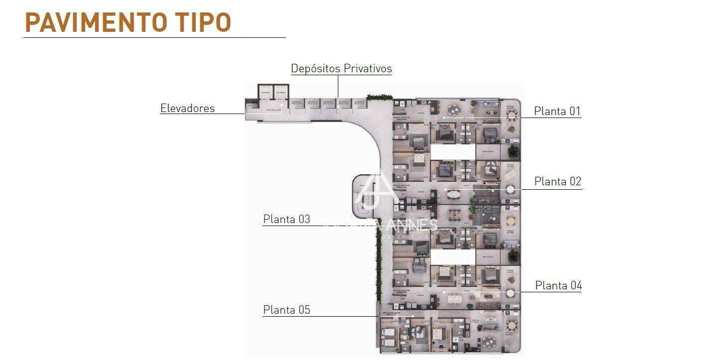 Apartamento à venda com 3 quartos, 122m² - Foto 36