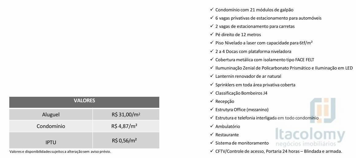 Depósito-Galpão, 1829 m² - Foto 3