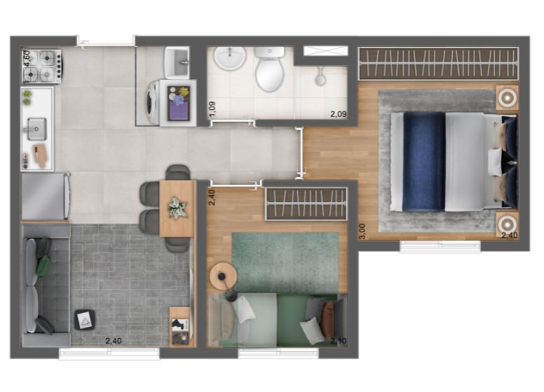 Casa à venda com 2 quartos, 32m² - Foto 22