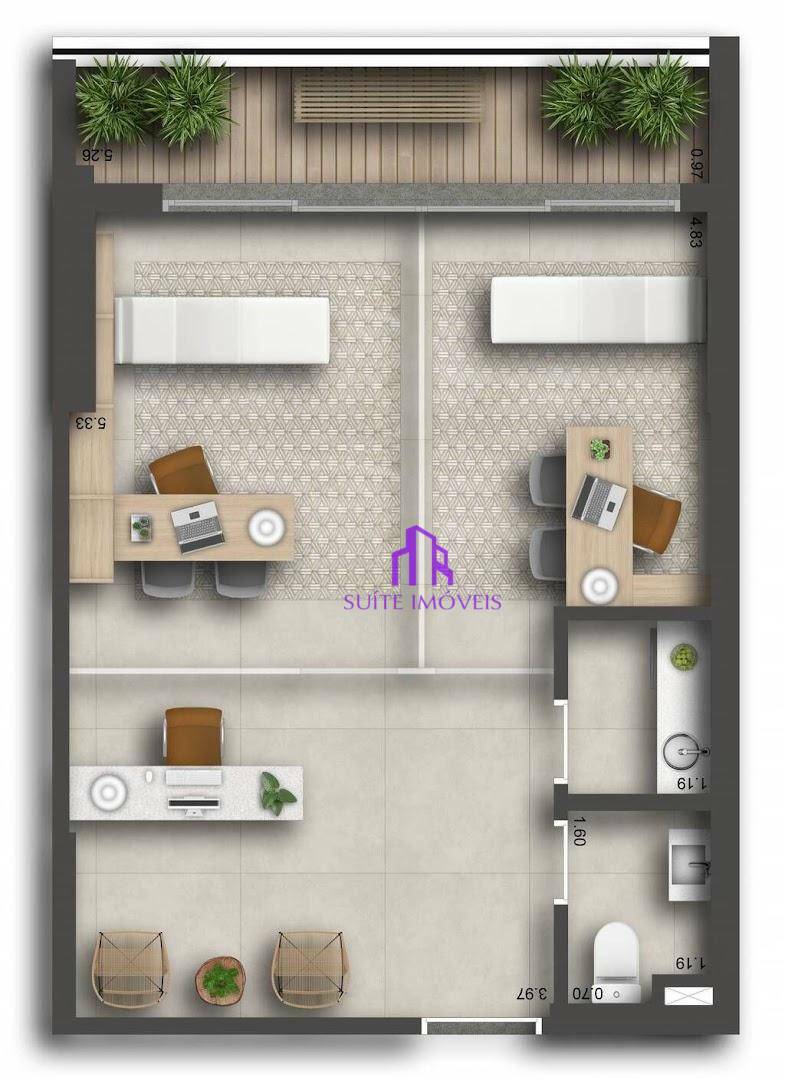 Conjunto Comercial-Sala à venda, 45m² - Foto 19