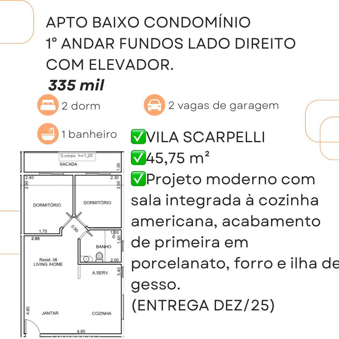 Apartamento à venda com 2 quartos, 47m² - Foto 9