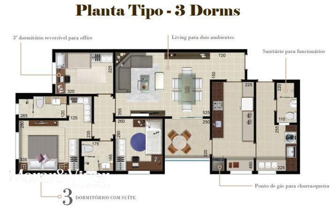 Apartamento à venda com 3 quartos, 98m² - Foto 30