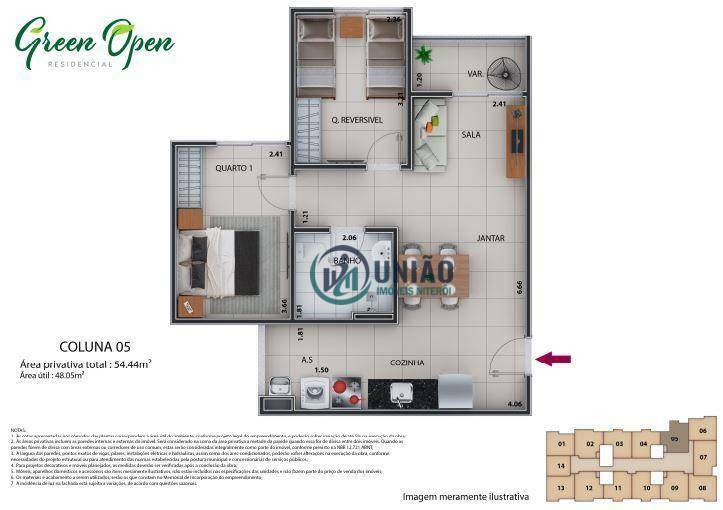 Apartamento à venda com 1 quarto, 30m² - Foto 35