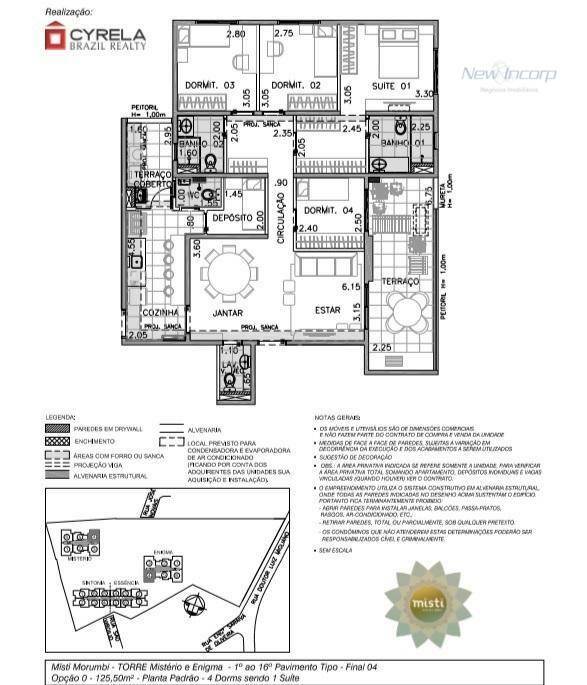 Apartamento à venda com 3 quartos, 125m² - Foto 74