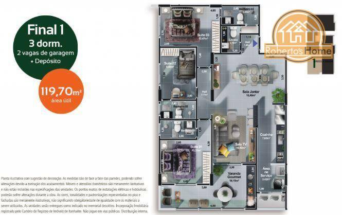 Apartamento à venda com 2 quartos, 72m² - Foto 5