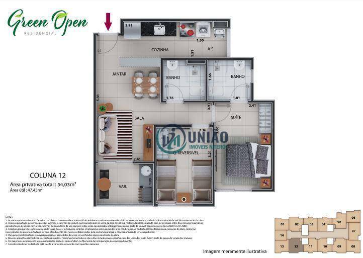 Apartamento à venda com 1 quarto, 30m² - Foto 24